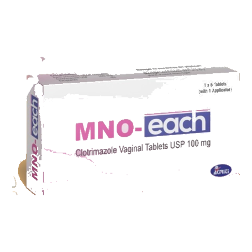 MNO-each — Clotrimazole 100 mg, vaginal tablets